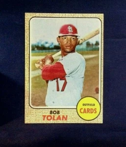 1968 #84 Topps Bob Tolan Cardinals Baseball Cards NR-MT  ESTATE SALE - Picture 1 of 2