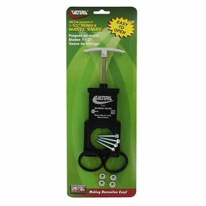 Valterra T1001VPM Metal Handle 1-1/2" Bladex Waste Valve - Bild 1 von 1