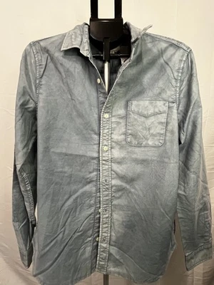 Camisa masculina jeans Adriano Goldschmied AG - Nova sem etiquetas - Imagem 1 de 4