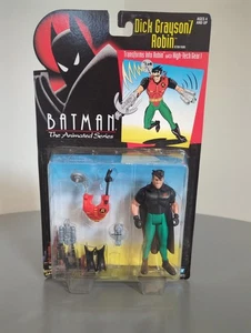 Batman The Animated Series Dick Grayson Robin Action Figure Vintage Kenner 1993 - Picture 1 of 7