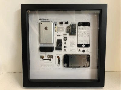 2007 Apple iPhone 1st Generation Teardown Shadow Box Display - Image 1 of 4