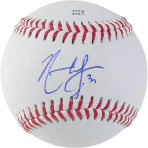 Nathaniel Lowe Signed Baseball Texas Rangers 2023 World Series Autograph Proof - Picture 1 of 8