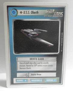 Star Trek CCG * U.S.S. Oberth Bundesschiff * 1994 * 1. Auflage - Bild 1 von 2