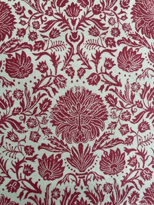 Joyeux Noel – Pearl Faded  Red Cream by Moda Fabrics 13711 18 ~By The Yard - Picture 1 of 1