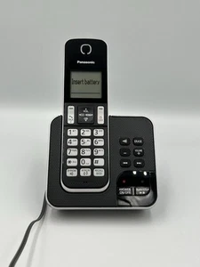 Panasonic KX-TGD320 Bezprzewodowy telefon domowy Bloker połączeń Automatyczna sekretarka Czarny - Zdjęcie 1 z 19