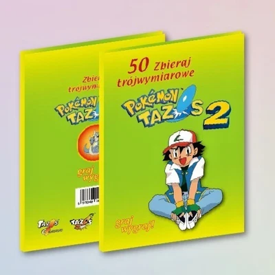 Polish Version 3D Pokemon Tazos Set 1 (Complete 50/50) + Album (See the photos) - Image 1 of 3