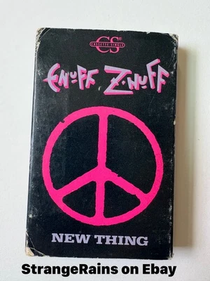 Enuff Z’ Nuff - New Thing (Cassette Tape) Single PLAY TESTED / SOUNDS GREAT Foto 1 de 4