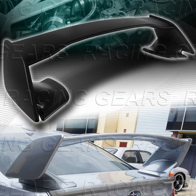 APTO 2015-2021 SUBARU WRX STI OE ESTILO IMPRIMACIÓN NEGRO ABS ALERÓN TRASERO ALERÓN Foto 1 de 4