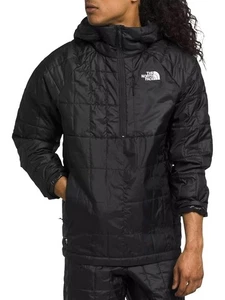 NUEVO CON ETIQUETAS The North Face Circaloft PO Pullover 1/4 Cremallera Anorak Sudadera con Capucha Chaqueta DWR Negra - Imagen 1 de 7
