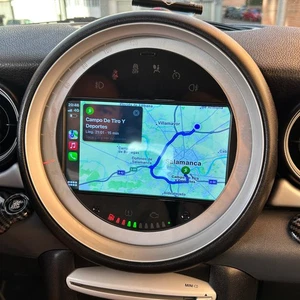 Für BMW Mini Cooper R56 R57 Carplay Autoradio Android 13 4+64GB GPS NAVI CD DVD - Bild 1 von 16