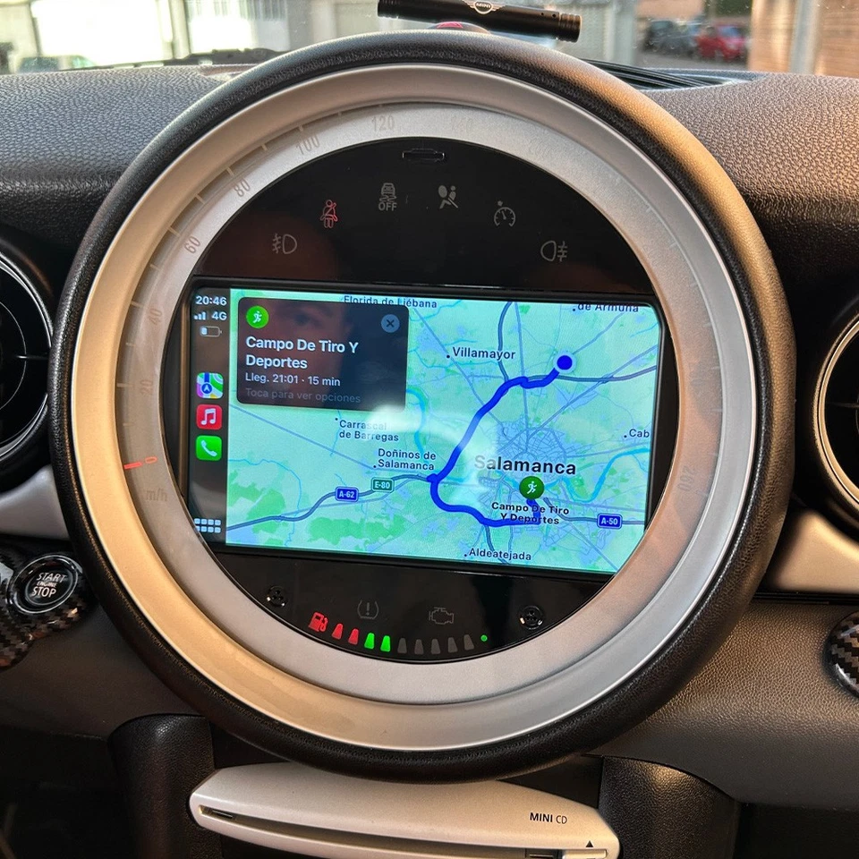 Für BMW Mini Cooper R56 R57 Carplay Autoradio Android 13 4+64GB GPS NAVI CD DVD - Bild 1 von 4