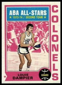 1974-75 Topps Louie Dampier #255 - Imagen 1 de 2
