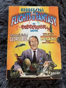 Vintage George Pal Flights of Fantasy 3-DVD Set – The Puppetoon Movie / The Grea - Picture 1 of 6