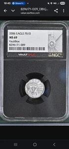 " Make offers. Will be pulled down Sat morn" Vault Box 2006 Platinum Eagle Ms69  - Picture 1 of 1