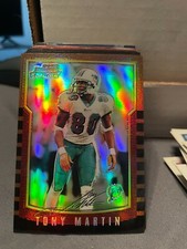 2000 Bowman Chrome Refractors #15 Tony Martin DOLPHINS!