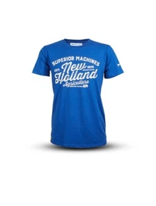 T-shirt da uomo blu New Holland - Foto 1 di 1
