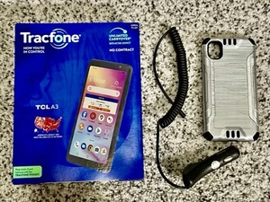 Tracfone Alcatel TCL A3 32GB Black Prepaid Smartphone. EXTRAS Included! **READ** - Picture 1 of 5