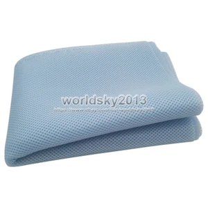 Speaker Grill Cloth Aduio Dustcloth Grille Fabric Mesh Cloth 1.4x0.5m Light Blue - Picture 1 of 11