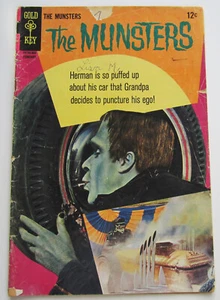 The Munsters #16 Februar 1968 Comic Buch Gold Key Low Grade Fair/Good 1.5 FINAL - Bild 1 von 1