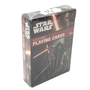 Star Wars Playing Cards Kylo Ren The Force Awakens Cartamundi Sealed Card Deck - Picture 1 of 6