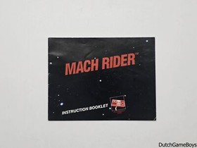 Nintendo NES - Black Box - Mach Rider - USA - Manual