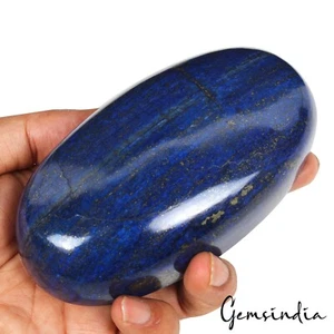 Piedra preciosa certificada cabujón ovalado lapislázuli azul pirita oro natural 3240 quilates - Imagen 1 de 8