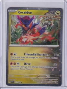 Juego de cartas coleccionables Koraidon Holo raro #119 Pokémon antiguo fuerzas temporales - Imagen 1 de 2