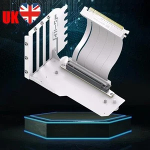 Vertical GPU Mounting Bracket w/ 15cm PCI-E 4.0 X16 Riser Cable(White No light) - Afbeelding 1 van 7