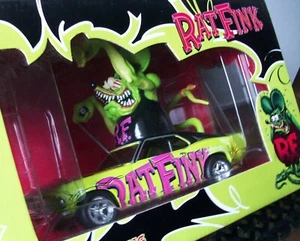 FIGURINA MATCO TOOLS ED ROTH RAT FINK 1969 FORD MUSTANG AUTO PRESSOFUSA "BANCA" SIGILLATA - Foto 1 di 6