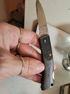 IMPERIAL SCHRADE SP2 LOCKBACK LIGHTWEIGHT POCKET KNIFE With LANYARD HOLE  - Picture 1 of 5