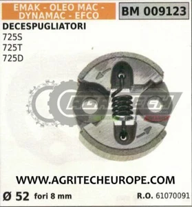 61070091 FRIZIONE COMPLETA DECESPUGLIATORE OLEOMAC EFCO 725S 725T 725D Ø52 - Picture 1 of 1