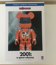 Bearbrick 2001: Space Odyssey  Medicom Stanley Kubrick 400% and 100% 