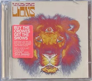 The Black Crowes : Lions - CD 2001 | 1st Press Hype Sticker Sealed Brand New - Picture 1 of 4