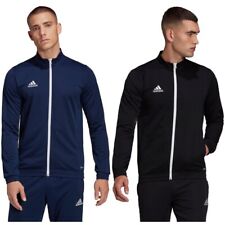 Adidas Men's Track Jacket Entrada 22 Long Sleeve Full Zip Up AEROREADY Outerwear