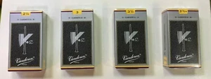 Vandoren Reeds V12 Bb Clarinet box of 10 STRENGTHS 2 1/2, 3, 3 1/2, 3 1/2+ - Picture 1 of 6