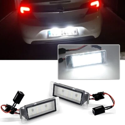 2x Luces LED de matrícula para Cadillac ATS Buick Encore GMC Acadia Terrain Foto 1 de 4
