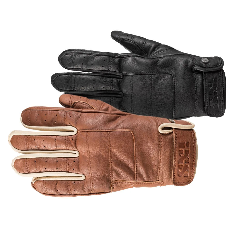 IXS Cruiser Motorradhandschuhe Klassik Retro Cafe Racer Classic Echtleder - Bild 1 von 1