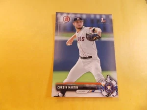 Corbin Martin Houston Astros 2017 1st Bowman Draft Baseball - Picture 1 of 2