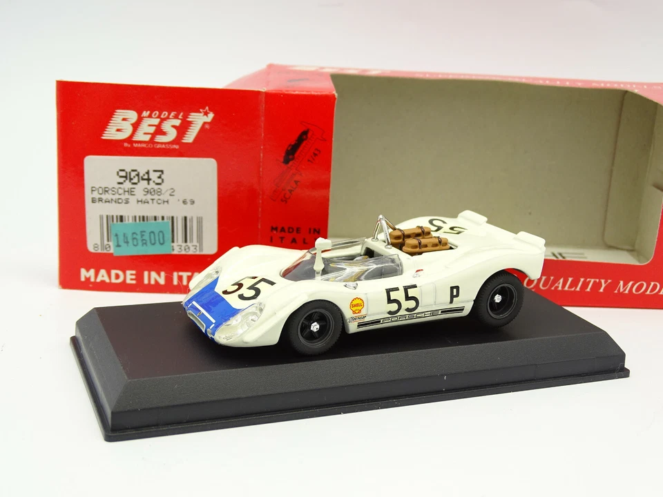 Best 1/43 - Porsche 908 /2 Brands Hatch 1969 No. 55 - Image 1 of 1
