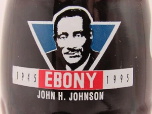 EBONY - Bottiglia Coca Cola - John H. Johnson - "50 anni che cambiarono l'America" - Foto 1 di 5