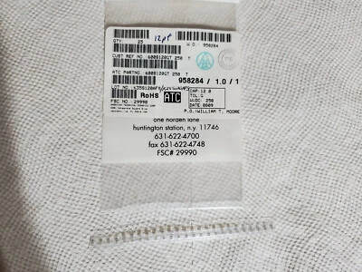 Condensadores de RF de silicona ATC/Kyocera 600S120GT Foto 1 de 3