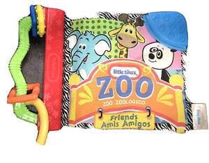 Vintage Infants Soft Book Zoo Animals 7 X 5” - Picture 1 of 5