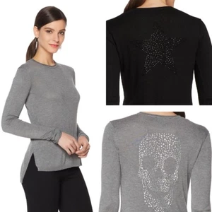 Pamela Dennis Rhinestone-Studded Sweater 506588-J MFD (S & XS) - Picture 1 of 1