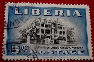 Liberia: 1949 Liberian Presidents. 5 C. (Collectable Stamp). - Picture 1 of 1