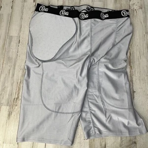 TAG Athletic Padded Football Pants Men’s Adult Size 3XL Gray Excellent       Gr1 - Picture 1 of 6