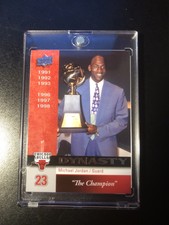 Michael Jordan 2008/09 Upper Deck Dynasty Chicago Bulls Champion AIR $$$