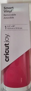 Cricut Joy Smart Vinyl Removable 5.5"x48" Party Pink - Picture 1 of 1