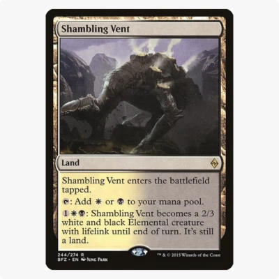 Shambling Vent Battle for Zendikar MTG Rare - Image 1 of 2