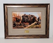 2015 Ducks Unlimited "FULL BOAT" Marty Keeven Numbered Framed Print #785/2,500