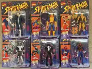 Marvel Spider-Man Legends Retro Wave 2 Set 6x Hasbro Figuren Factory Sealed - Bild 1 von 1